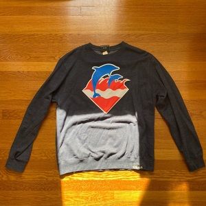 Pink dolphin men’s medium crewneck sweater